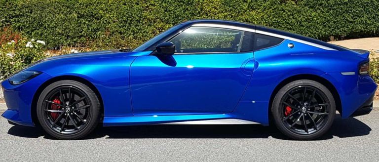400z Blue Color Rear New car review – Nissan 400Z | Paul Blank